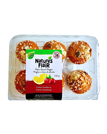 Lemon Cranberry Muffins