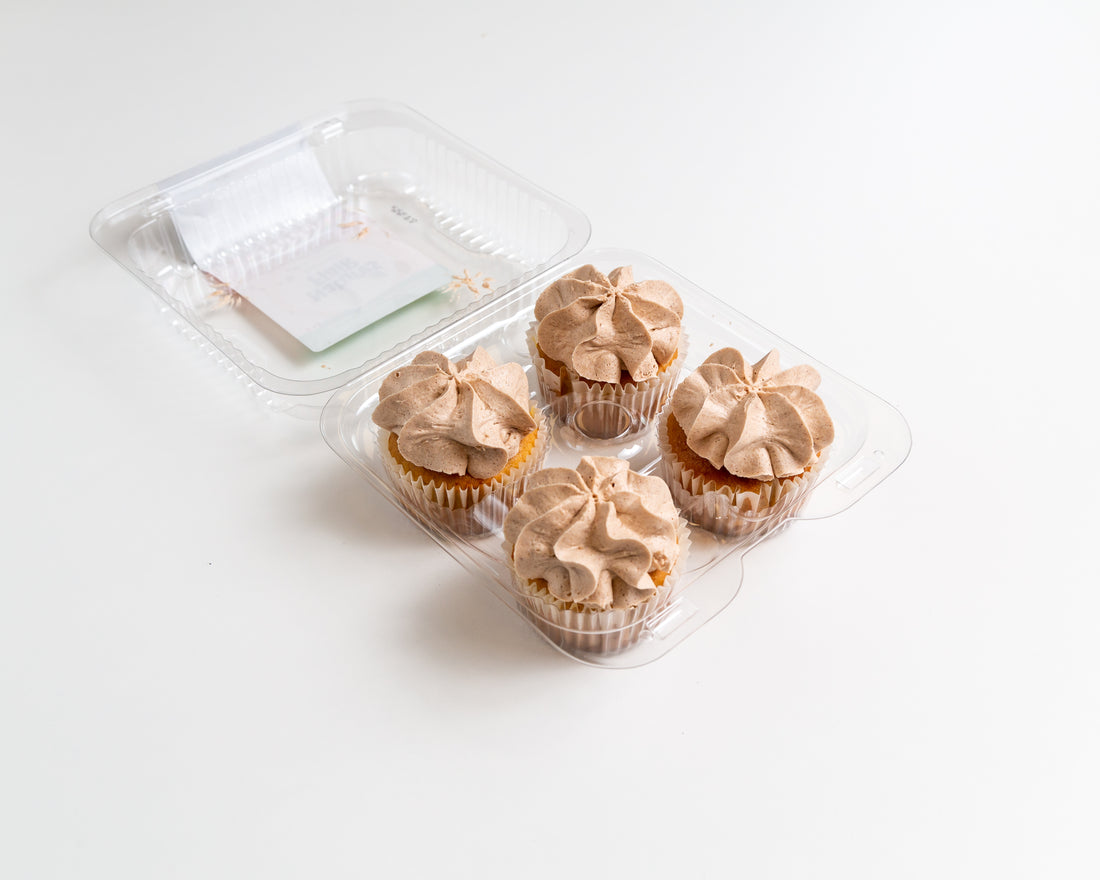 Spiced Carrot Cupcakes / Carotte Épicée Petits Gâteaux